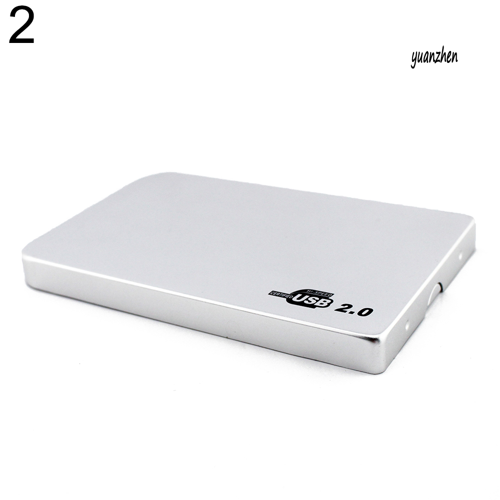 Hộp Đựng Ổ Cứng Ngoài Usb 2.0 Siêu Mỏng Cho 2.5 Inch Sata Hdd Ssd | BigBuy360 - bigbuy360.vn
