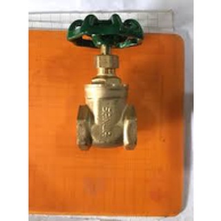 Van tổng (van 2 chiều) tay vặn bằng đồng phi 21, 27.