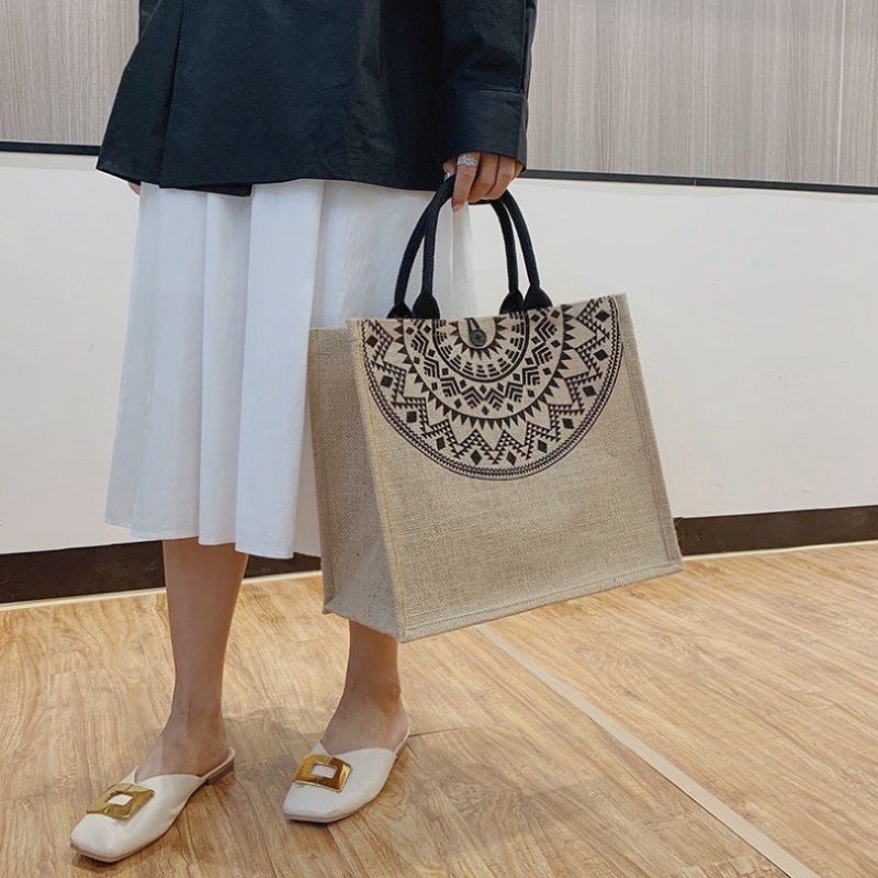 Túi cói Xách Nữ Công Sở Đeo Chéo Đẹp Cao Cấp,Hàng Quảng Châu, Phong Sang Chảnh