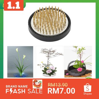 ❀Chất Lượng CaoRound Hoa Sắp Xếp Pin Ikebana Kenzan Gioăng Nghệ Thuật Cố Định Sắp Xếp Kim
