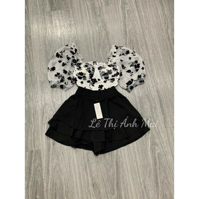 Áo bi cúp ngực tay phồng | BigBuy360 - bigbuy360.vn