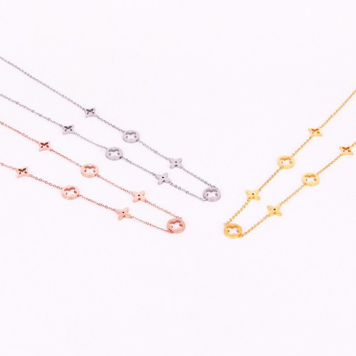 Dây Chuyền Hoa Văn Titan Ko Rỉ TT 3226