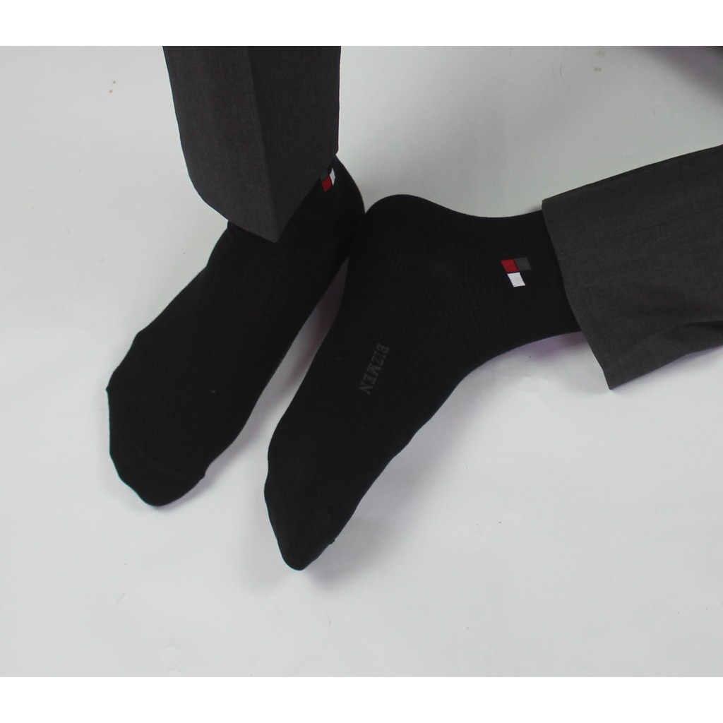 Combo 6 đôi tất nam sợi tre BIZMEN
