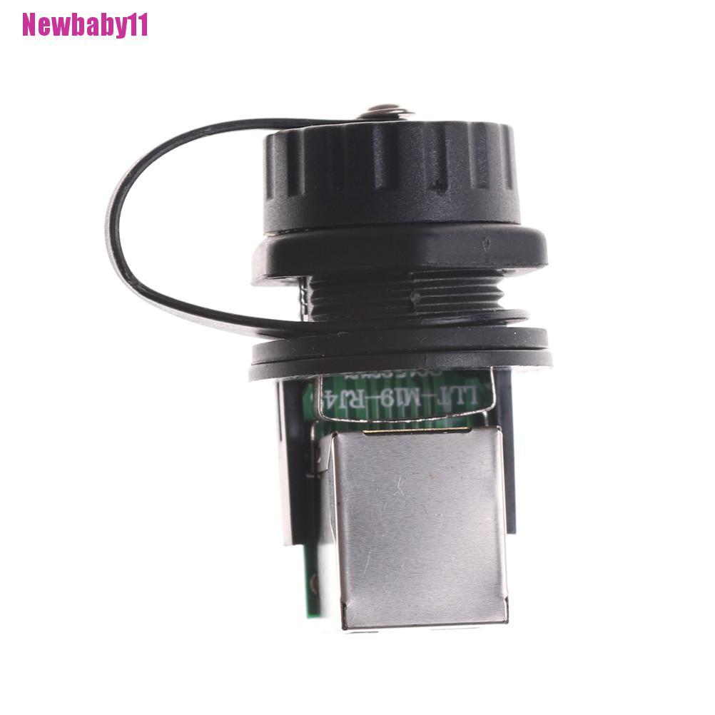 Ổ Cắm Kết Nối Mạng Lan 8 Cổng Chống Thấm Nước Ip68 Rj45