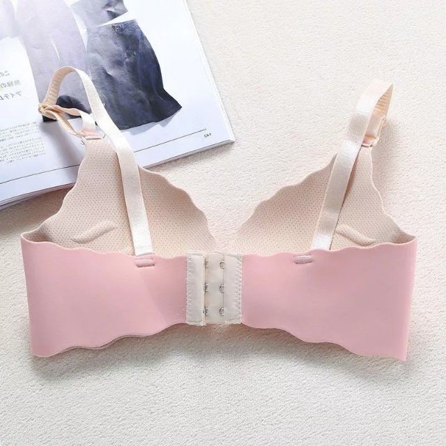 Mới Về] Áo lót BM1001 Đính nơ viền lượn sóng siêu xinh