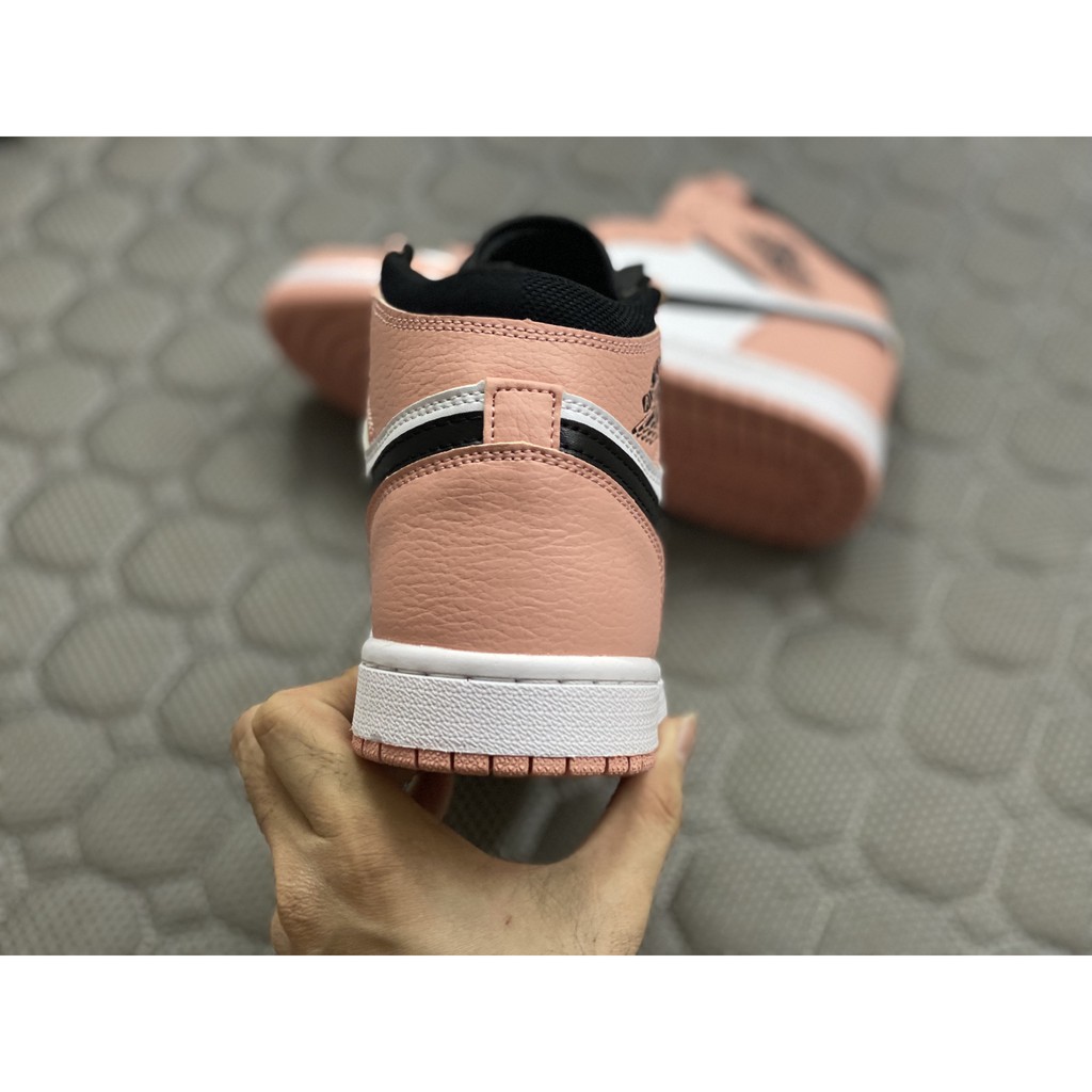 [VIDEO Ảnh tự chụp+ Free ship] Giày thể thao Jordan Hồng kẻ Đen Bản Cao Cấp(S.C) Full box Bill+ dây phụ | BigBuy360 - bigbuy360.vn