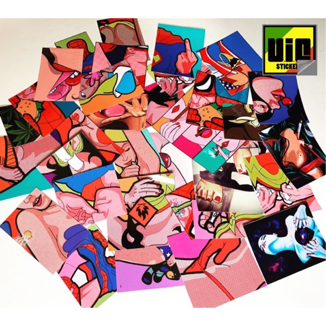 STICKER dán Vali, xe, barber shop, Mũ bảo hiểm , macbook, đàn, tường... Nhập mã GIẢM GIÁ 15k khi mua từ 3 set