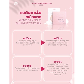 Miếng Dán Ngực Silicon Sinh Nhiệt Tự Thân