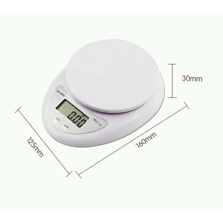 Cân tiểu ly điện tử 5kg