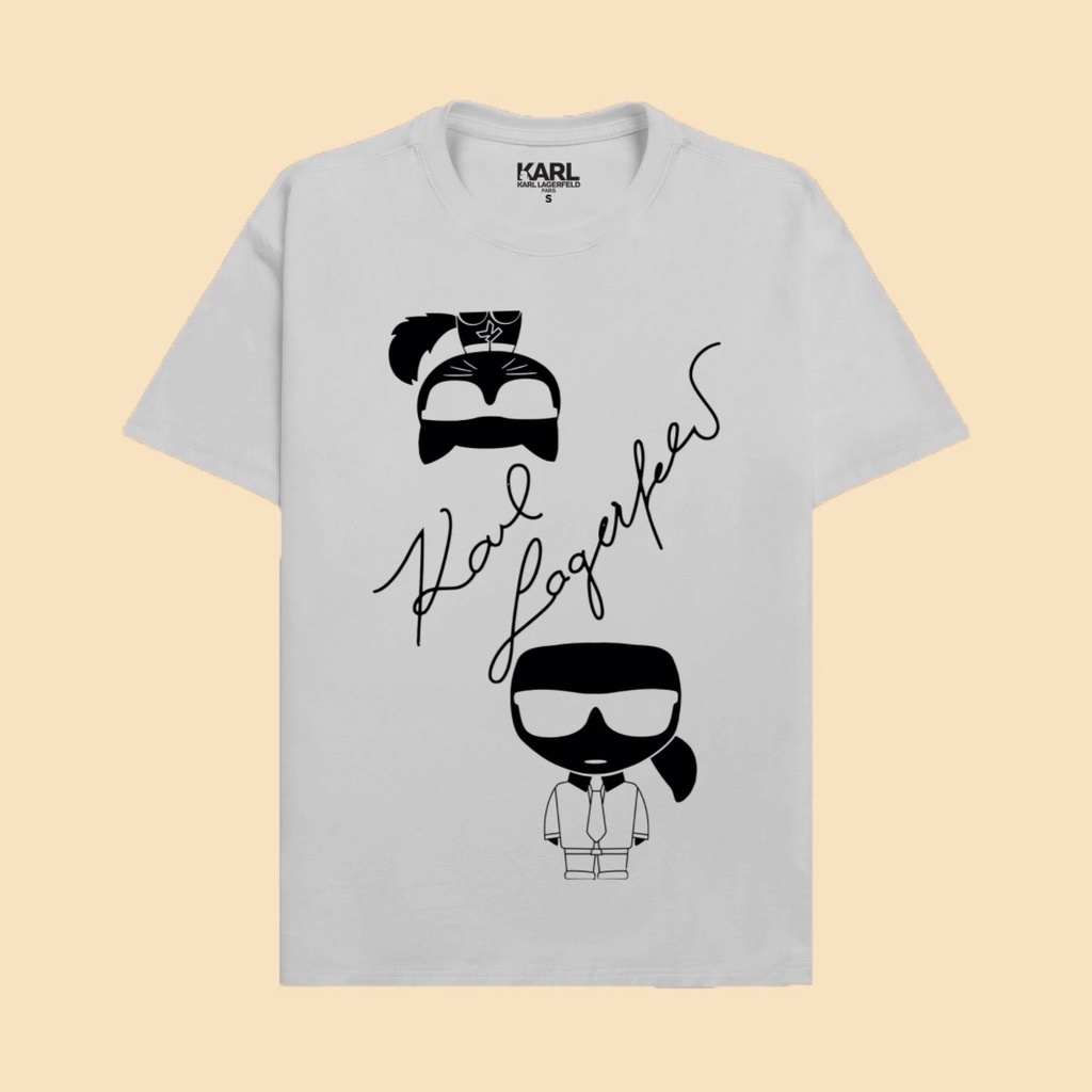 ❗️HÀNG XUẤT MỊN⁉️ Áo Thun KARL LAGERFELD đúng chất sang xịn mịn Fulltemtag-túi zip cực sang giá cực sốc