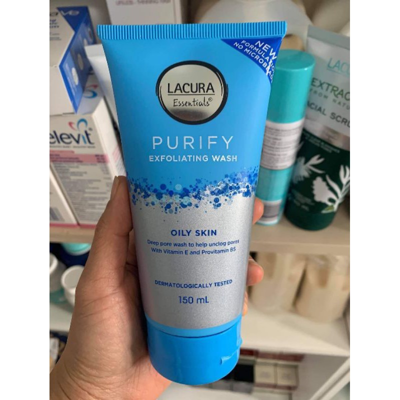 sữa rửa mặt Lacura Purify