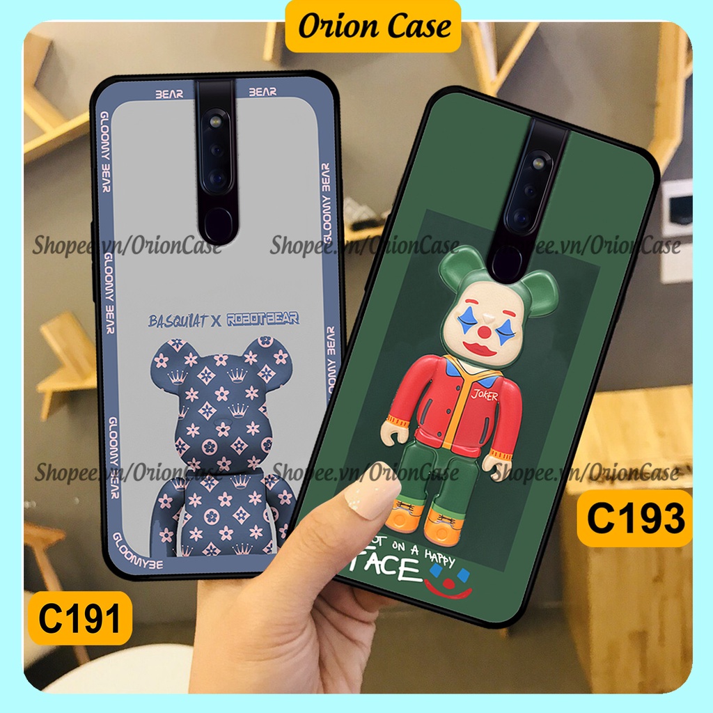 Ốp lưng Oppo F11 / F11 Pro in hình bearbrick 3D thời trang, cá tính. ốp chống sốc, bền đẹp