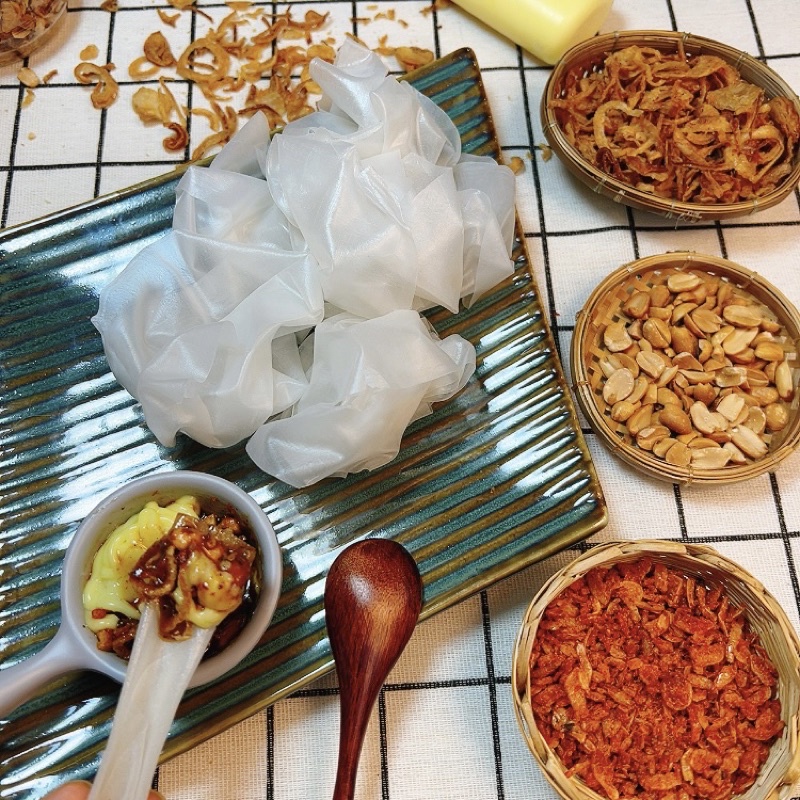 BTPS Chấm Ruốc Me Bơ gói 110Gr Chua Ngọt - Bánh Tráng BTM