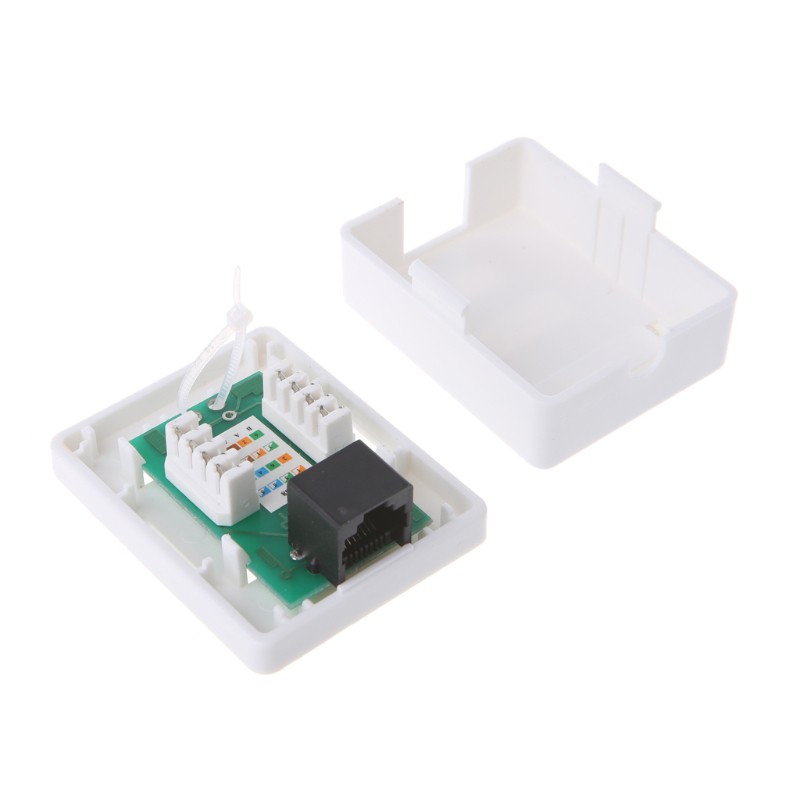 Hộp để bàn CAT6 RJ45 8P8C UTP 1 cổng