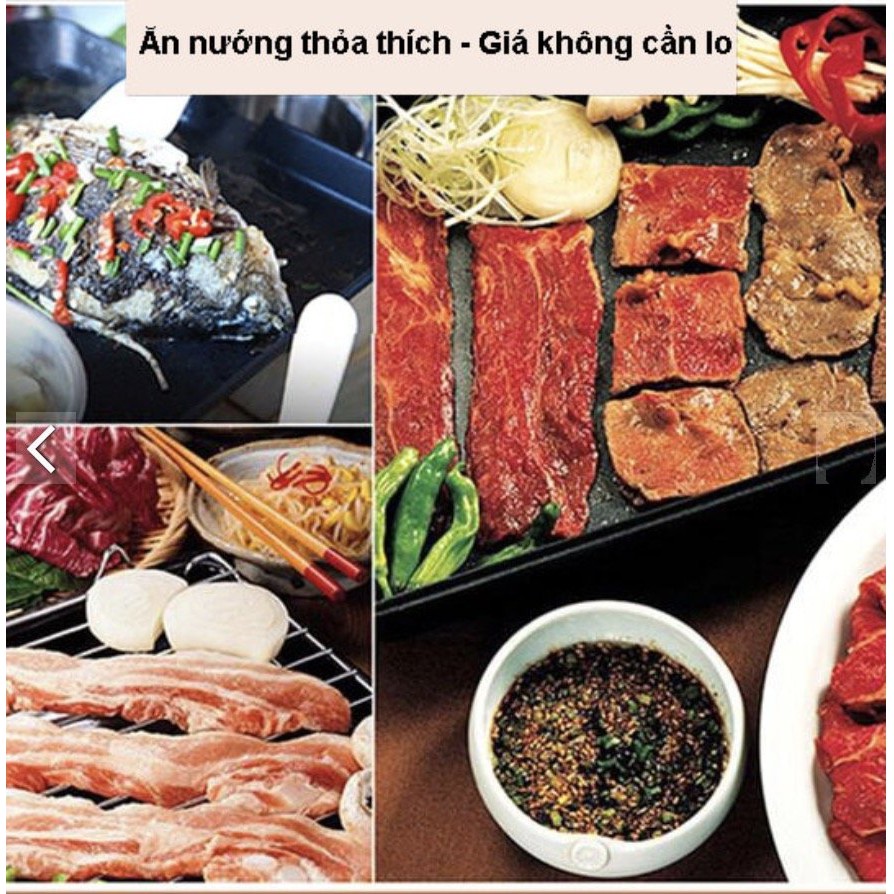 BẾP NƯỚNG ĐIỆN KHÔNG KHÓI (DÒNG CAO CẤP) Black BBQ