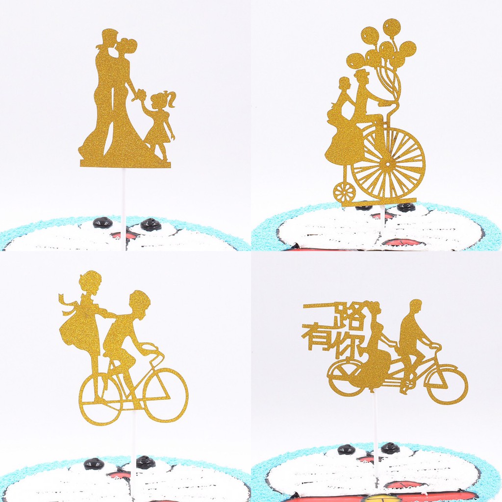 Đồ trang trí sinh nhật cho bé - TỔNG HỢP THẺ TÌNH YÊU ( SÉT 10 THẺ)