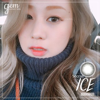 [LENS 1 NGÀY] Áp Tròng SECRISS ICE GRAY - OLENS KOREA Lens Ẩm Cao Giãn Nhẹ Tự Nhiên, Phù Hợp Cho Mắt Nhạy Cảm