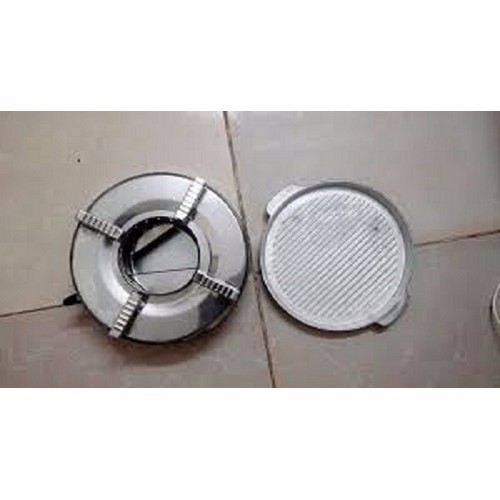 Combo bếp cồn inox + chảo nướng gang + 3 túi cồn khô