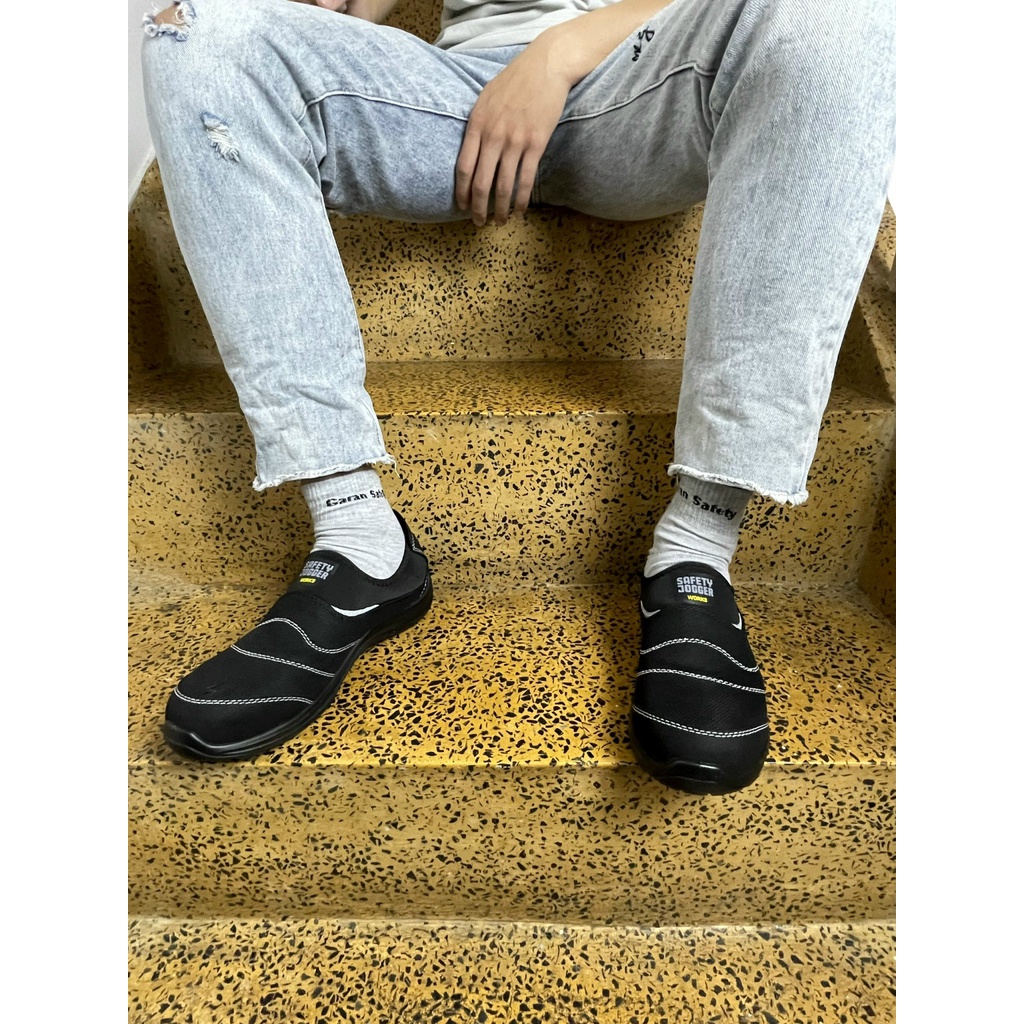 Giày Bảo Hộ Không Dây Safety Jogger Yukon Siêu Nhẹ Thoáng Khí Chống Đinh