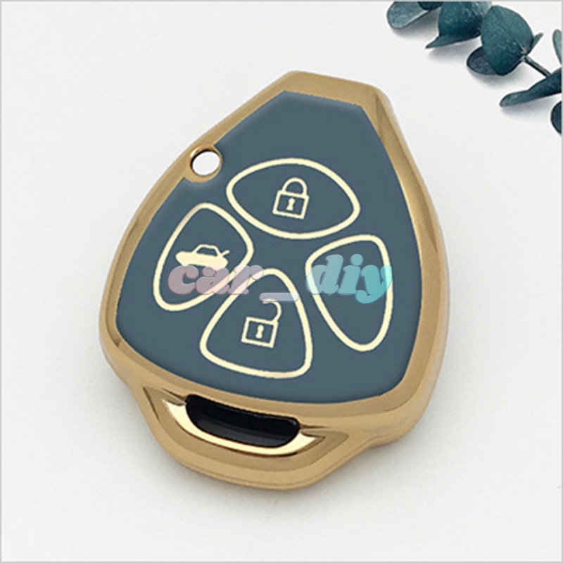 Vỏ Chìa Khóa Điều Khiển Từ Xa 2 / 3 / 4 Nút Cho Xe Hơi Toyota Auris HiLux Corolla Fortuner Prado Verso Camry Reiz Yaris Vitz Vios Rav4 Ractis
