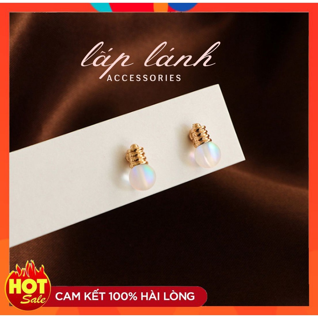 [HOT] BÔNG TAI KHUYÊN TAI HÌNH BÓNG ĐÈN NHỎ XINH DỄ THƯƠNG PHONG CÁCH HÀN QUỐC THỜI TRANG 221BT054
