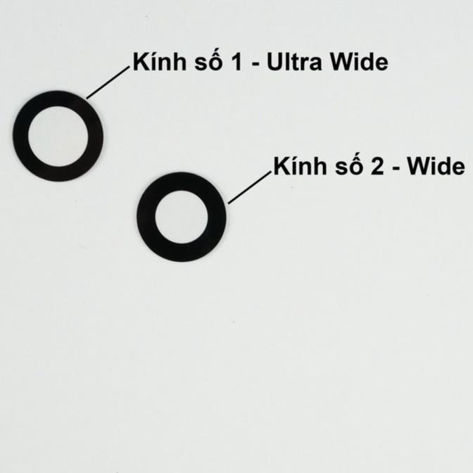 Bộ 3 mặt kính camera iP 13 - 13P - 13PM (sử dụng cho kỹ thuật)