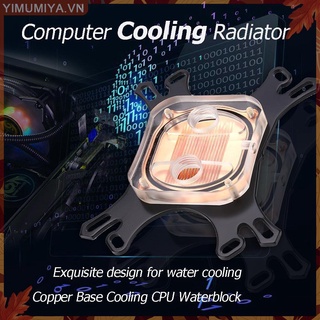 Bộ tản nhiệt làm mát CPU bằng nước cho Intel AMD kèm ốc vít