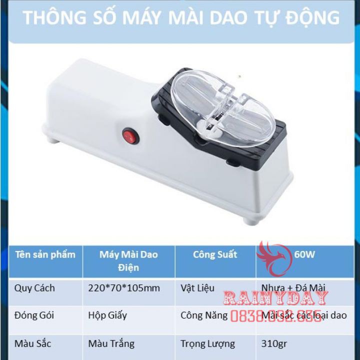 Máy mài dao kéo mini đa năng thông minh chạy bằng điện 220v tự động