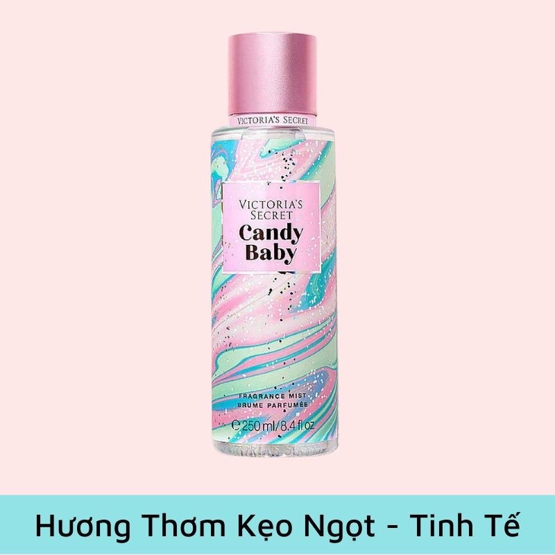 Xịt Thơm Body 💞𝑭𝒓𝒆𝒆𝒔𝒉𝒊𝒑💖 Xịt Thơm Toàn Thân Victoria's Secret🍭 Body Mist 250ml - Xịt BODY