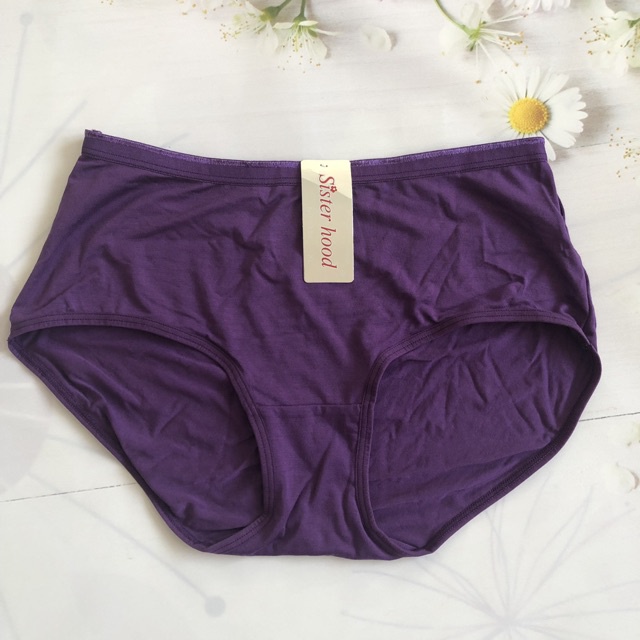 Quần lót nữ cotton Thái Lan cạp cao Sisterhood 5134 bigsize vải mềm mát, đồ lót nữ cao cấp Thái Lan. | BigBuy360 - bigbuy360.vn