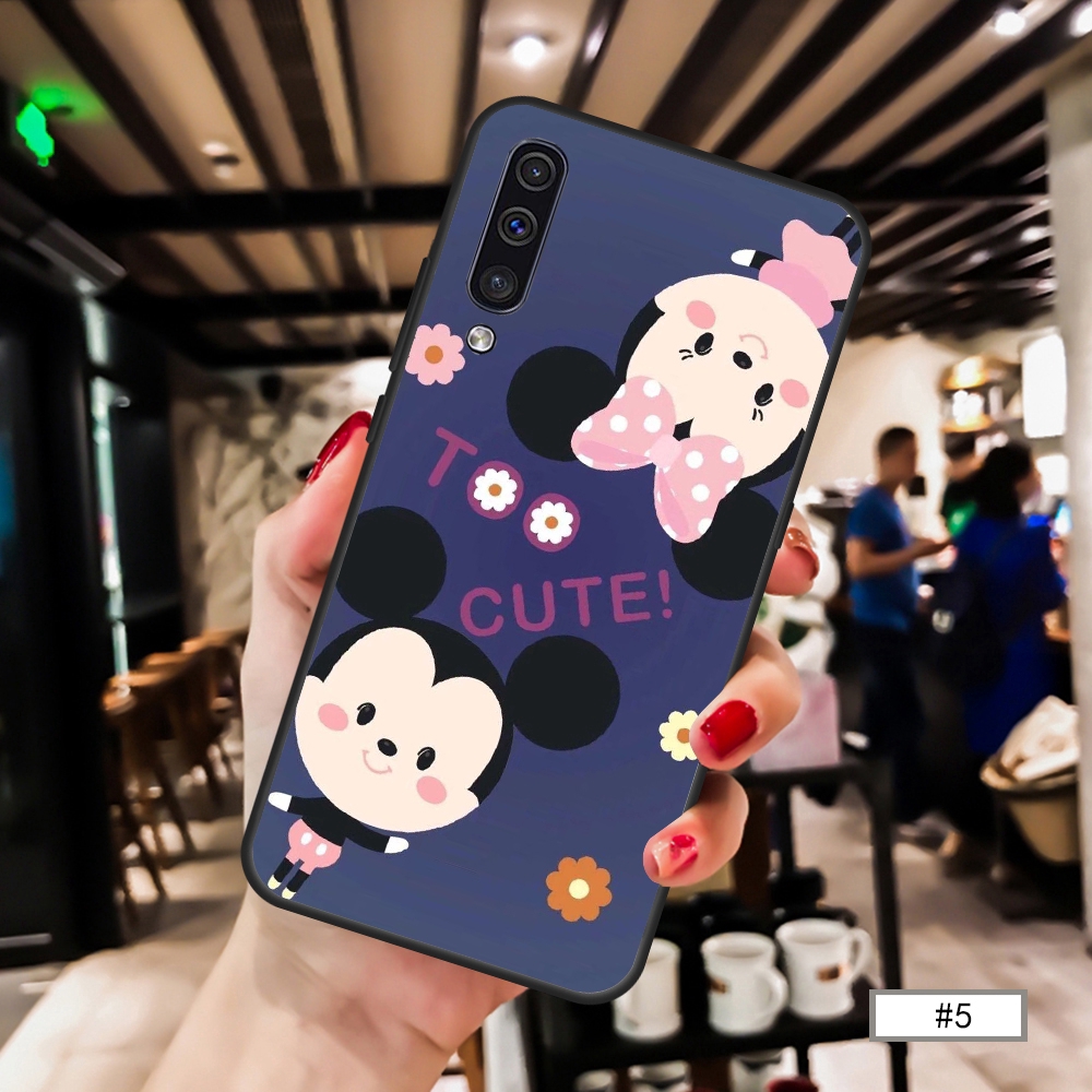 Ốp điện thoại nhựa dẻo in hình chuột Mickey Minnie dễ thươngSAMSUNG A10 A20 A30 A50 J4+ J6+ A9 A2 Core J2 Pro J2 Pime
