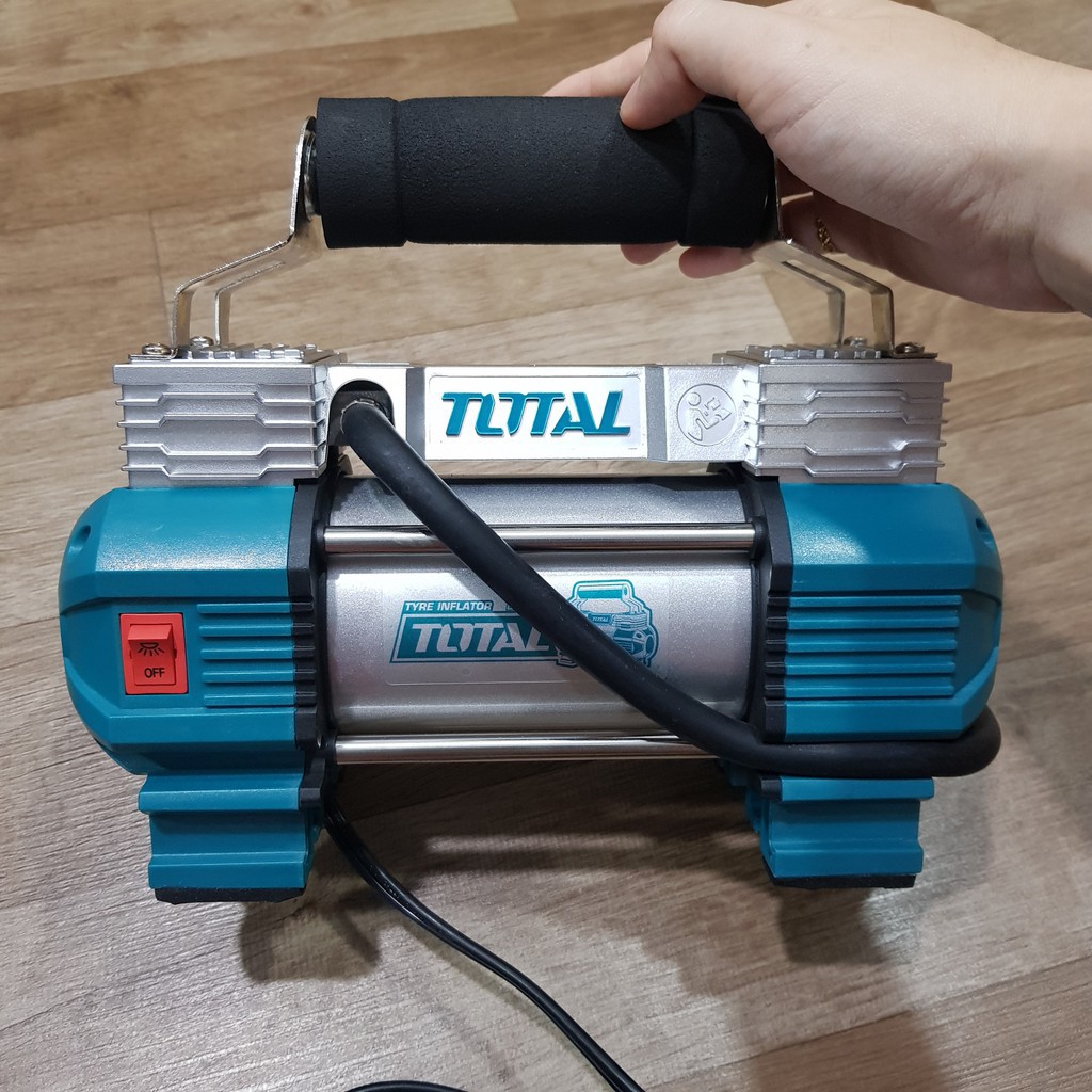 Máy bơm hơi lốp xe ô tô 12V Total TTAC2506T