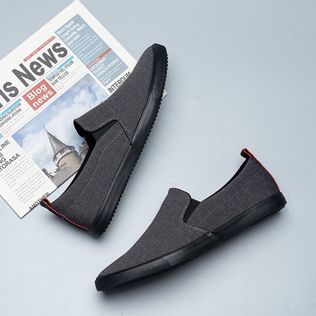 Giày lười nam Slip on Leyo 1206