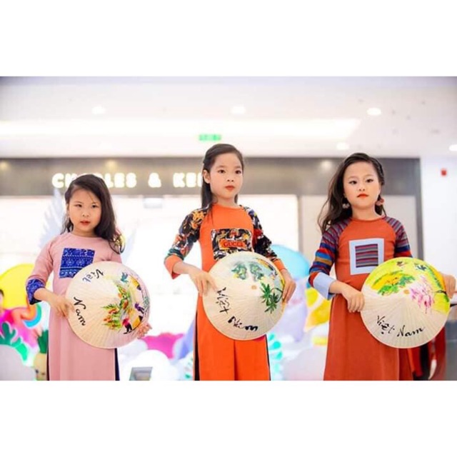 Sét 5c Nón Lá Vẽ Tay Phong Cảnh Việt Nam Đủ Size D25cm-D34cm-D40cm - Lucky Girl shop