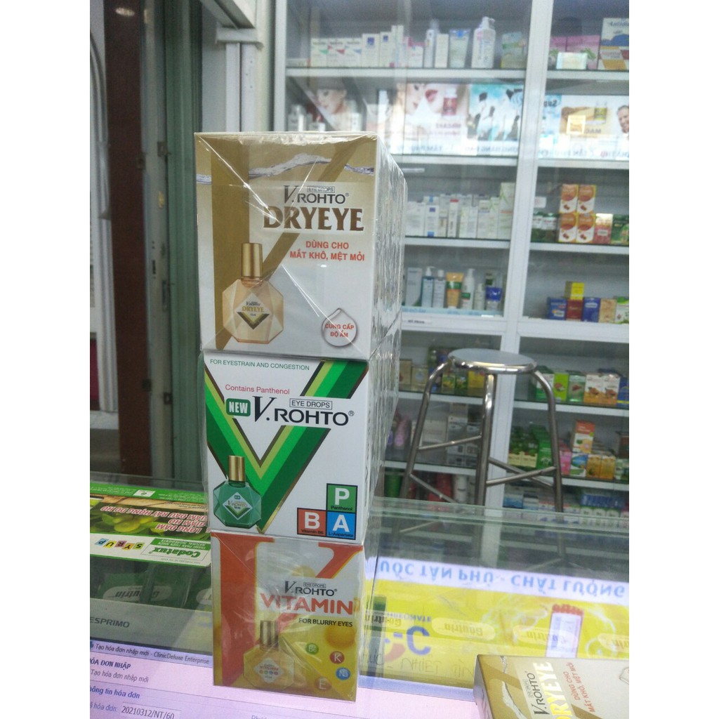 Nước nhỏ mắt V.Rohto hỗ trợ đôi mắt khỏe | BigBuy360 - bigbuy360.vn