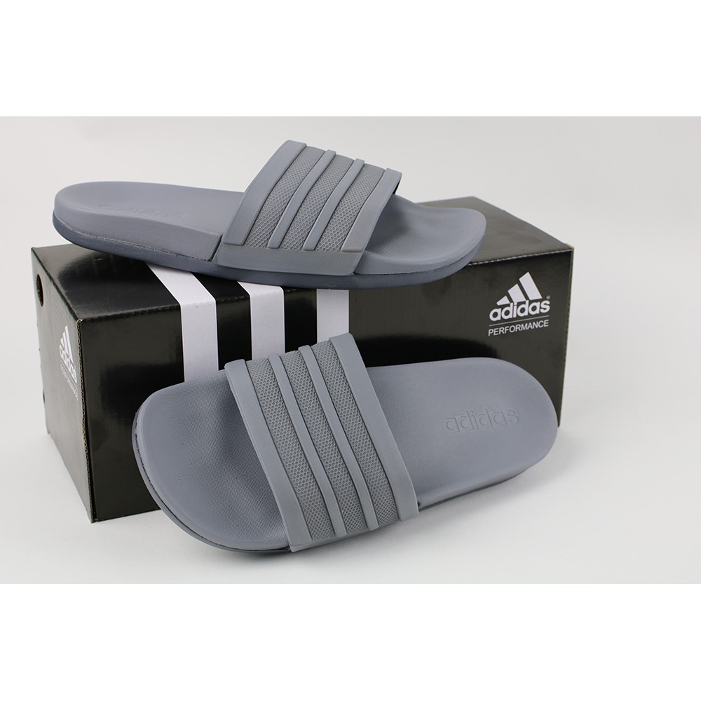 Dép Adidas Plus siêu êm màu xám