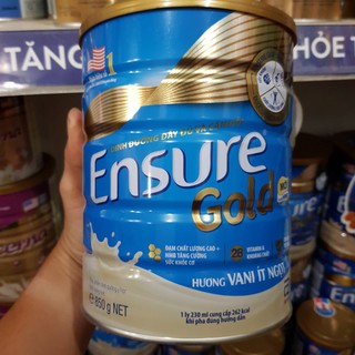 Sữa Ensure Ít Ngọt lon 850g