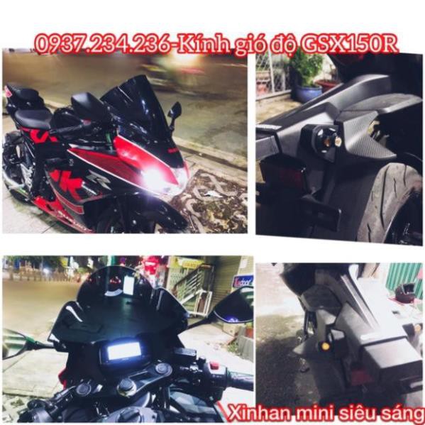 Kính chắn gió độ GSX150R - tem Puig