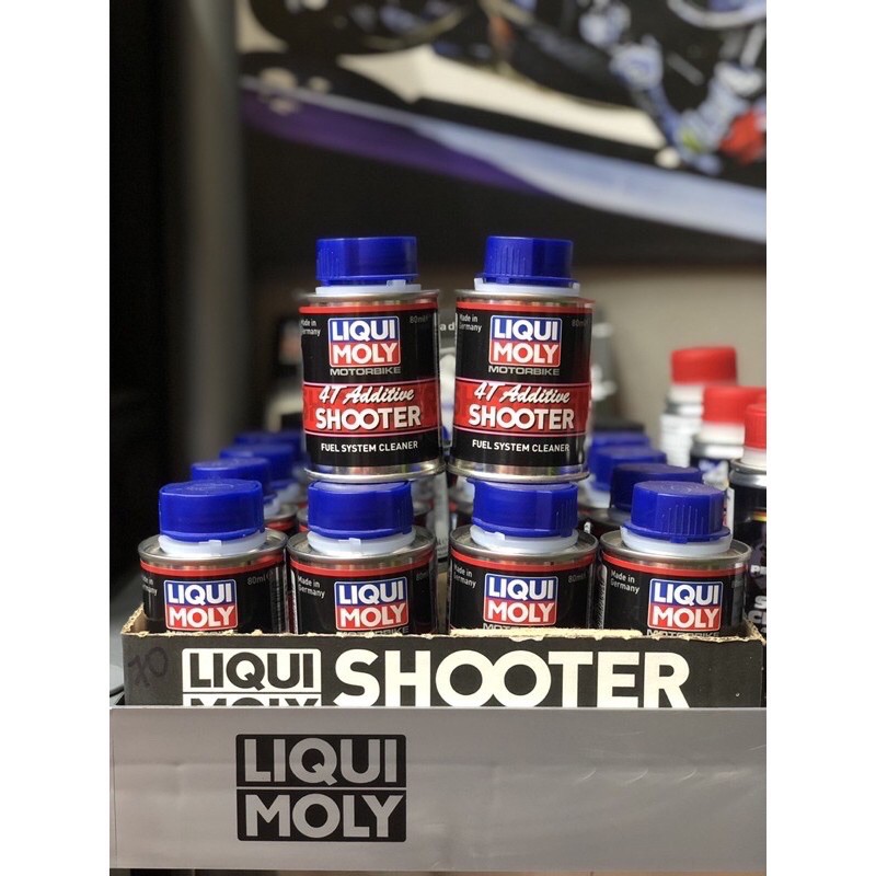 Vệ sinh buồng đốt/Carbon Cleaner LIQUI MOLY 4T Additive Shooter/Dung tích 80ml