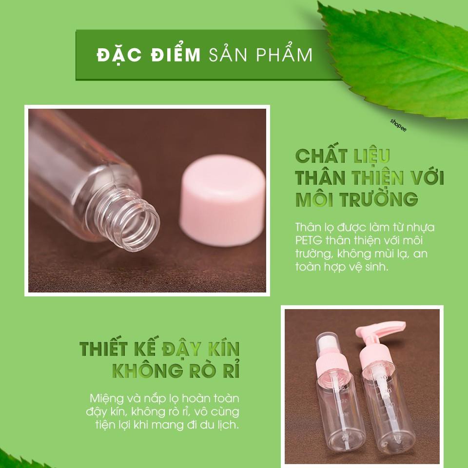 UUYP Lọ chiết sữa rửa mặt (màu hồng)