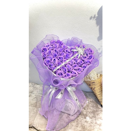 BÓ 50 BÔNG HOA SÁP