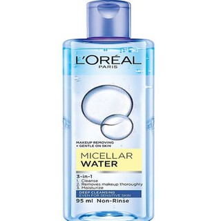 Nước Tẩy Trang L'Oreal Micellar Water 3-in-1 size 95ml