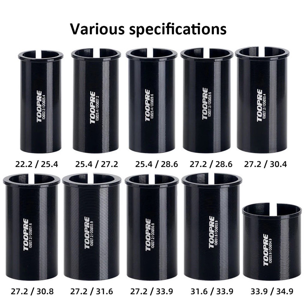 Ống Chuyển Đổi Yên Xe Đạp Leo Núi Bằng Hợp Kim Điều Chỉnh Đường Kính Nhiều Màu Tùy Chọn