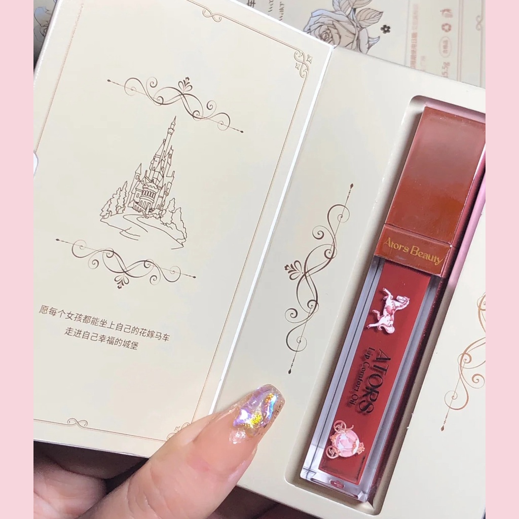 Son Kem Bóng ATORS Flower Wedding Carriage Water Lip Gloss