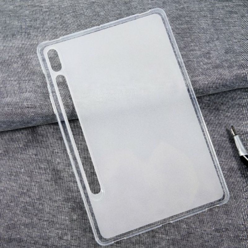 Ốp lưng dẻo trong nhám Samsung tab S7 FE Silicon chống Vân tay bảo vệ máy mỏng nhẹ