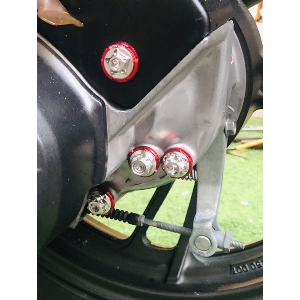 Lông đền Đỏ Kitaco Loại 6li, 8li Trang Trí Xe Máy