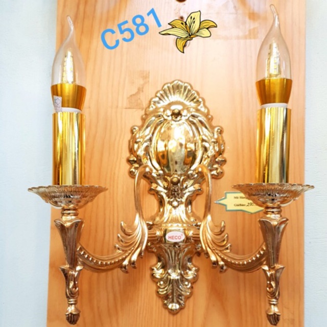 Đèn tường nến đôi.Light_Linh_Dang