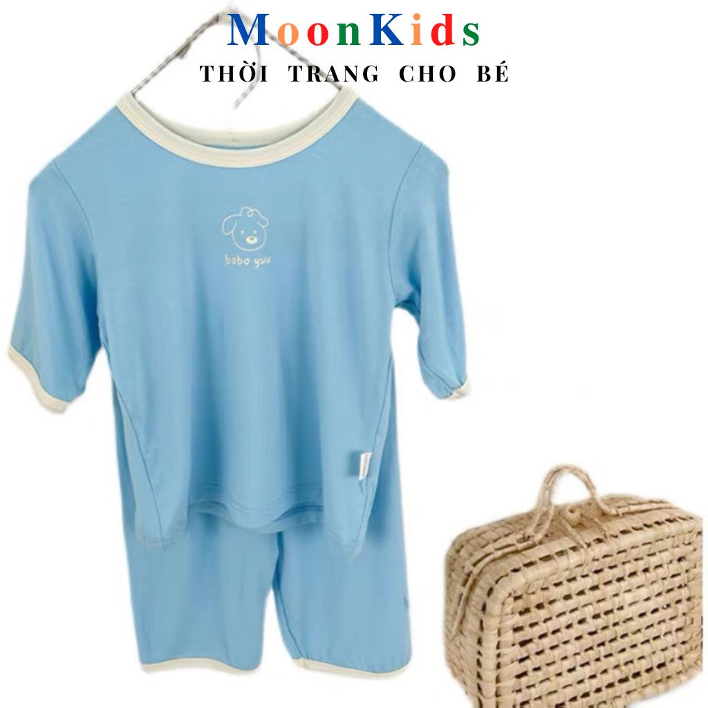 Bộ Quần Áo Cho bé😍Bộ Đồ Tay Lỡ Cho bé,Thun Lạnh 100% dành cho bé trai bé gái từ 6-18kg sờ là sướng nhìn là thích