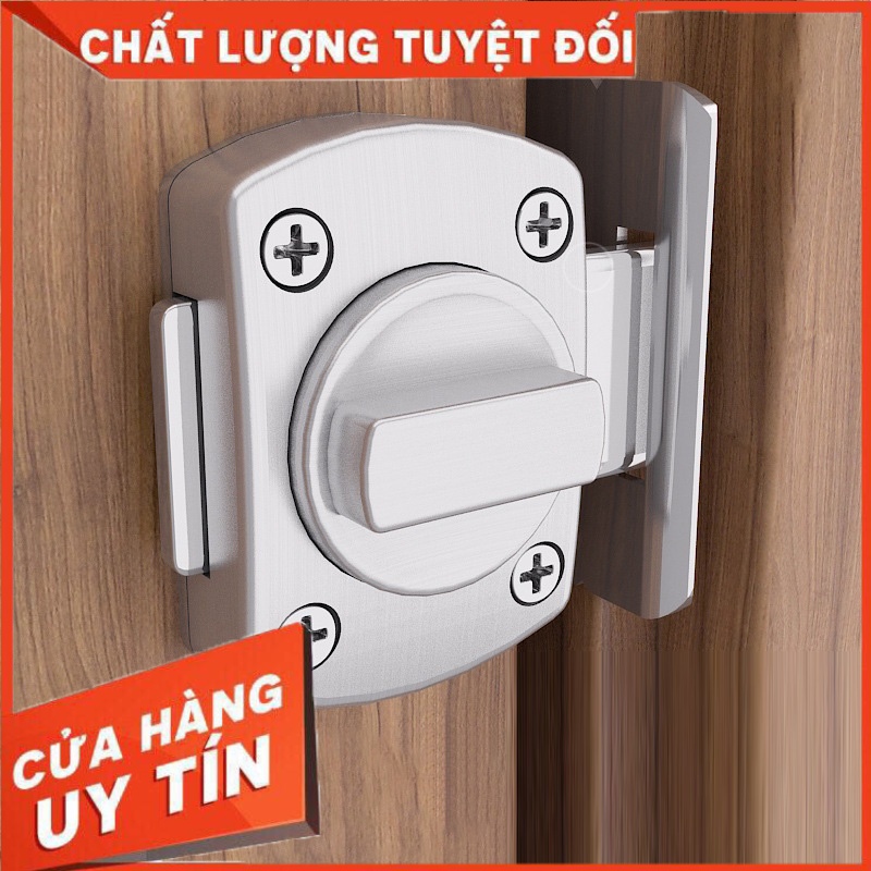 🔺🔺 🔺🔺 Khóa Chốt Núm Xoay INOX 304 Cao Cấp, Sang Trọng Dễ Dàng Sử Dụng