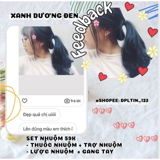 [SỈ RẺ VÔ ĐỊCH] Set nhuộm tóc tại nhà  đủ màu (Thuốc nhuộm, trợ nhuộm,gangtay, lược nhuộm)